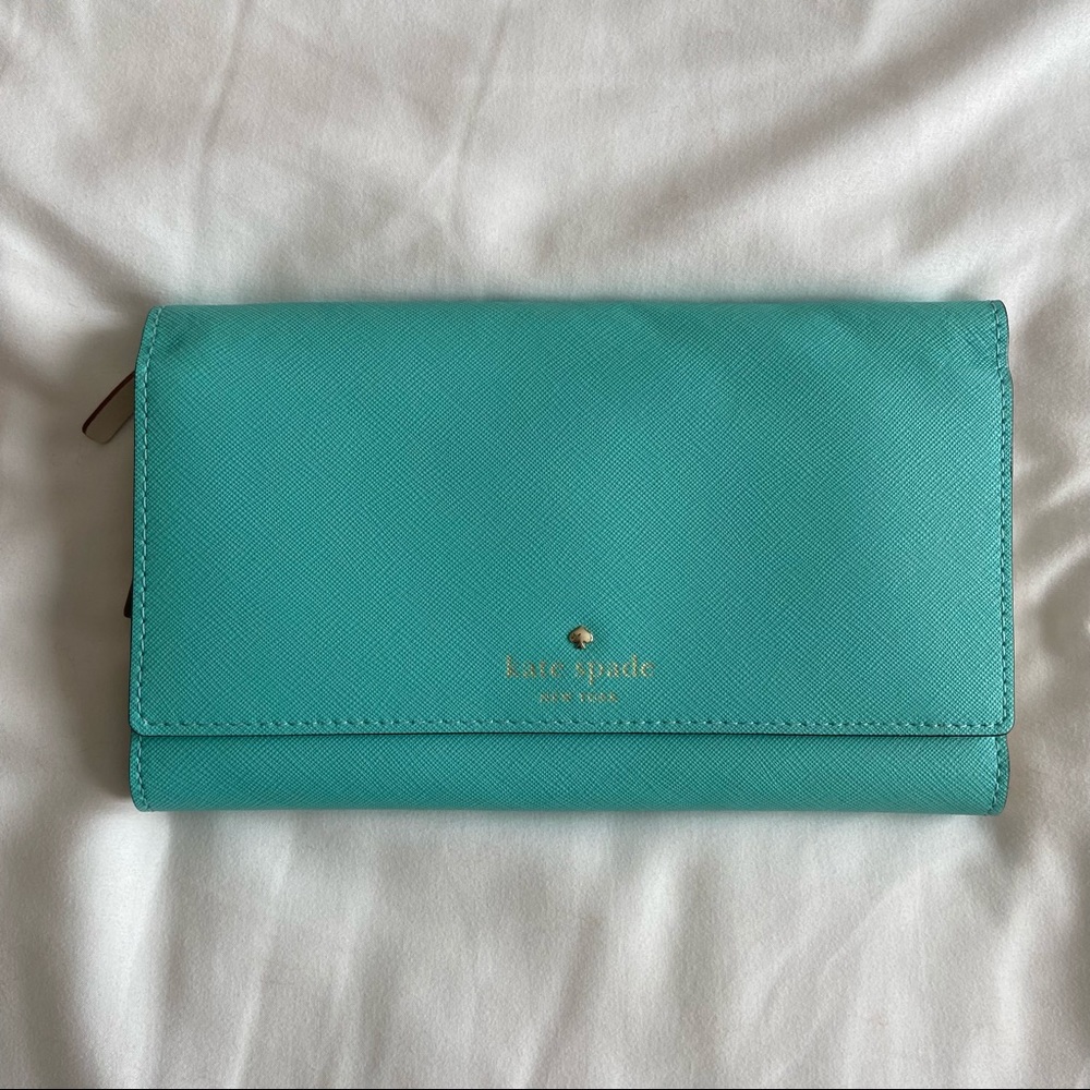 KATE SPADE Tiffany Blue Wallet